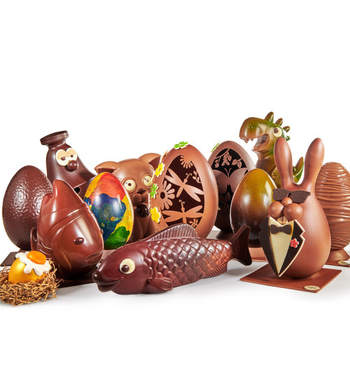 Moulage chocolat au lait 