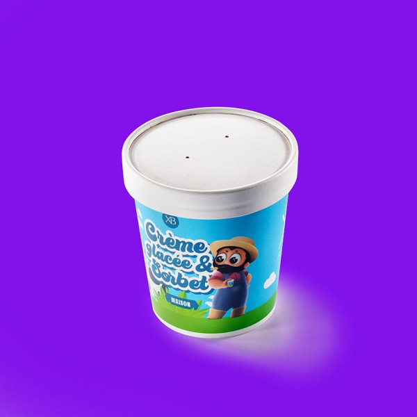 Pot de sorbet cassis de Bourgogne 500 ml