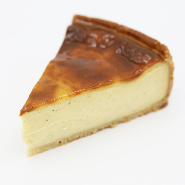 Part de flan vanille de Madagascar