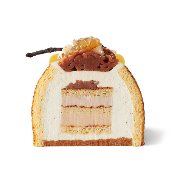 BÛCHE DE L'ANNÉE 2025 (taille unique 6/8 personnes)