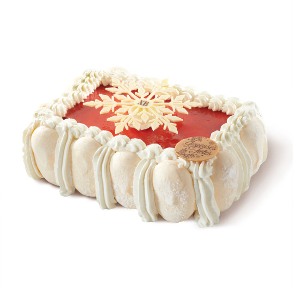 VACHERIN VANILLE & FRAMBOISE (taille unique 6/8 personnes)