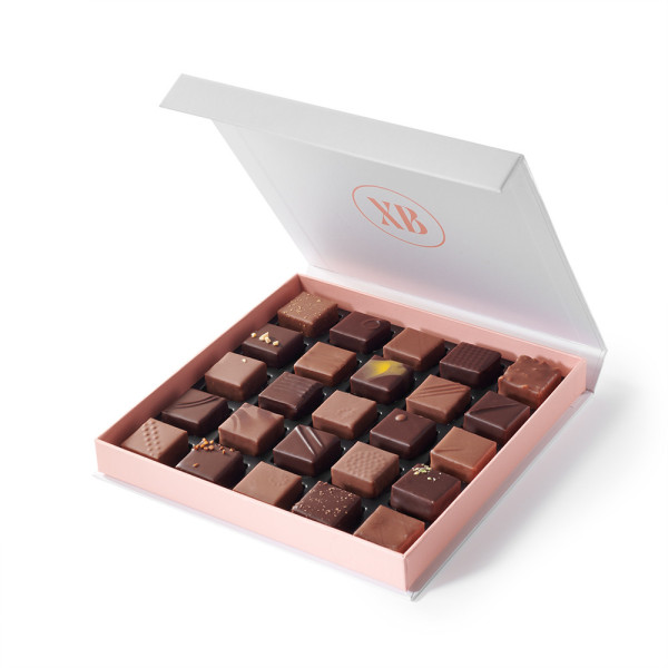 Coffret 25 chocolats assortis 