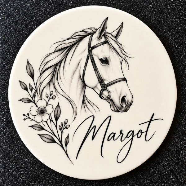 Plaque en chocolat personnalisée